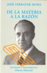 De la materia a la raz&oacute;n
